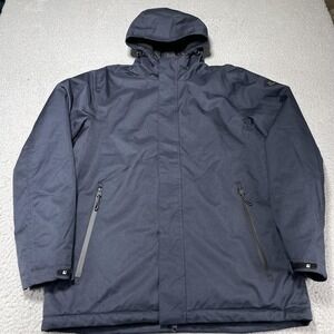 Killtec Jacket Mens XL Blue Hooded Waterproof Insulated Ski Snow‎ Winter Outdoor